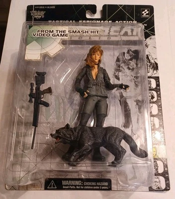 Figura de acción táctica Metal Gear Solid Sniper Wolf 1998 McFarlane Toys Foto 1 de 3