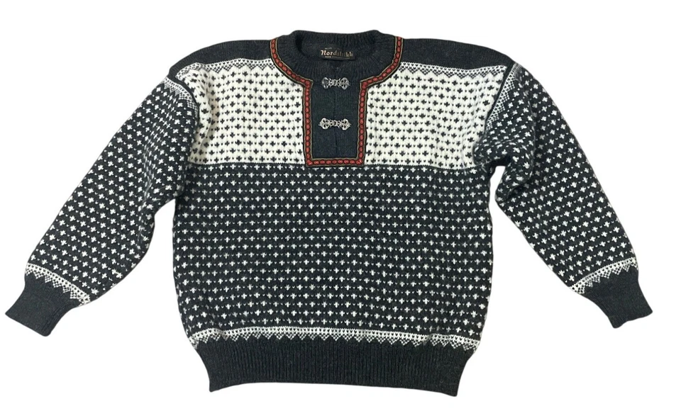Suéter Nordstrikk Vintage Mujer Lana Noruego M Cómodo Vacaciones Clima Frío Foto 1 de 4