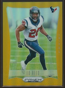 Ed Reed 2024 Panini Prizm Deca Gold Prizm /10 #129 HOF - Picture 1 of 2