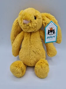 Jellycat Small Bashful Safran Hase Kaninchen Stofftier Plüschtier nicht mehr produziert neu mit Etikett - Bild 1 von 9