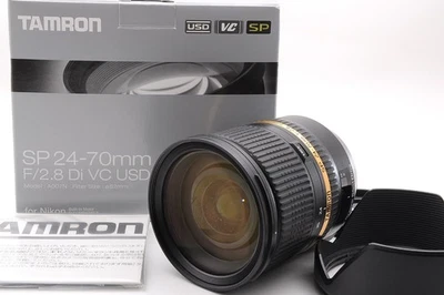 [Casi COMO NUEVO] TAMRON SP 24-70mm F/2.8 Di VC USD / Modelo A007 para Nikon F con Capucha #6 Foto 1 de 4