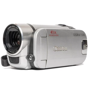 Canon Legria FS306 Silver Digital Camcorder Good - Picture 1 of 11