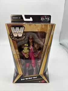 WWE Legends BRET HITMAN HART ACTION FIGURE Series 25 New Sealed - Picture 1 of 4