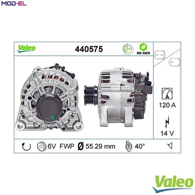 ALTERNATOR 440575 FOR FORD AUSTRALIA VOLVO HHJD/HHJC 1.6L UEJB 1.5L TXDB 2.0L - Image 1 of 4