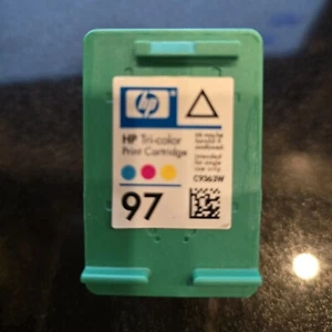 Genuine HP 97 Tri-color Ink Cartridge - Picture 1 of 3