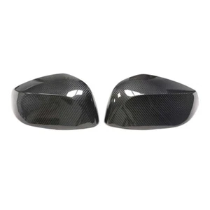 Real Carbon Fiber Side Mirror Cover Overlay fit for Infiniti QX50 QX60 18-2023 - Foto 1 di 7