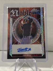 2023 Leaf Eclectic Noble Juan Brito 2/3 Autograph N-JB1 Auto - Bild 1 von 3