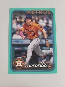 2024 Topps Update Joey Loperfido Us65 Aqua - Picture 1 of 2