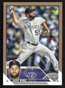 Jake Bird 2023 Topps Update Rookie #US162 Gold Parallel /2023 {1013