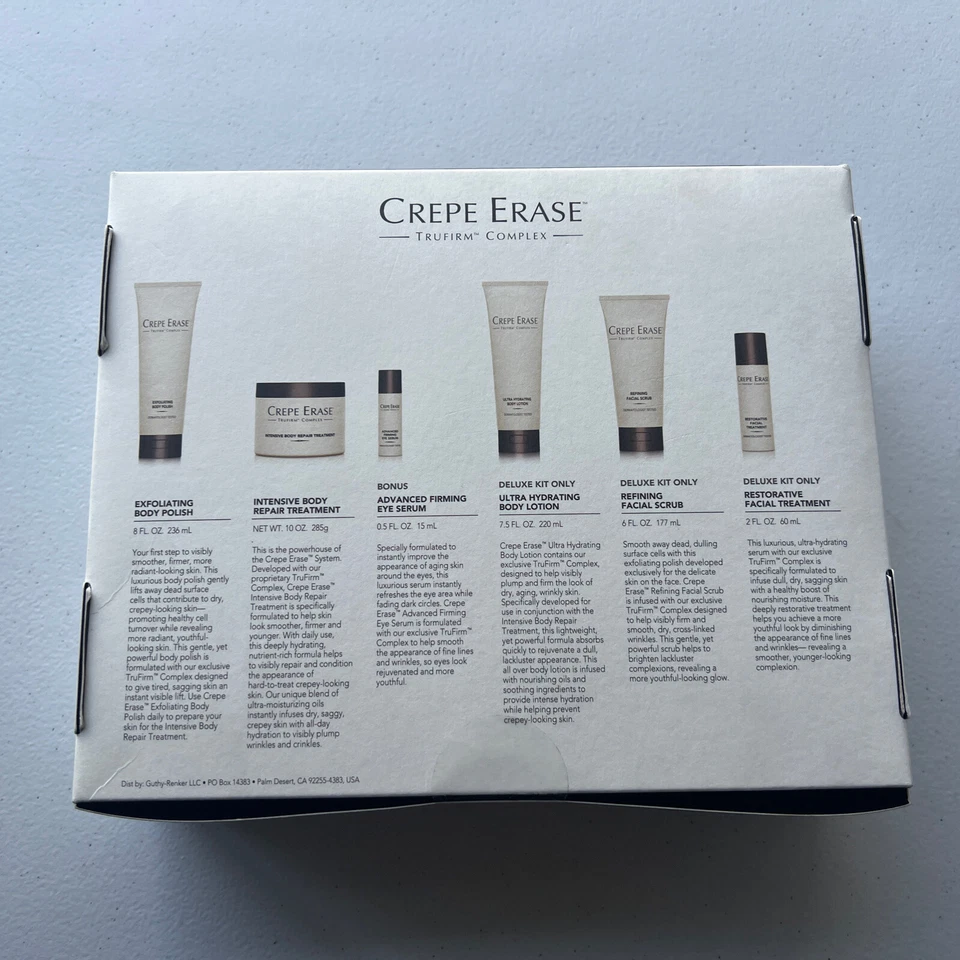 CREPE BORRE TruFirm Complex caja de 6 piezas...todo NUEVO y SELLADO Foto 1 de 3