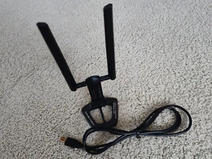 BrosTrend 1200Mbps Long Range Dual Band 2x5dB High Gain Antenns USB WiFi Adapter - Picture 1 of 8