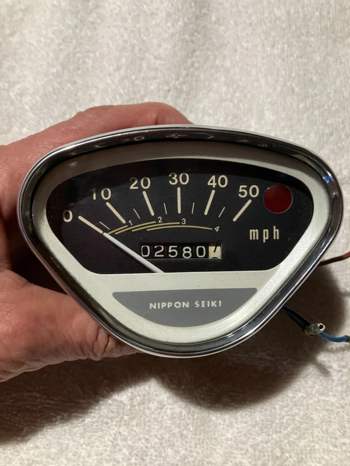 Honda CT70 H-Speedo 1970 1971 velocímetro Nippon Seiki 4 velocidades Ct70 Trail 70 Foto 1 de 4