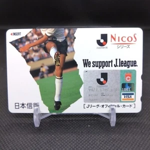 Tarjeta Telefónica J.LEAGUE Retro NTT De Colección Usada De Japón Rara - Imagen 1 de 5