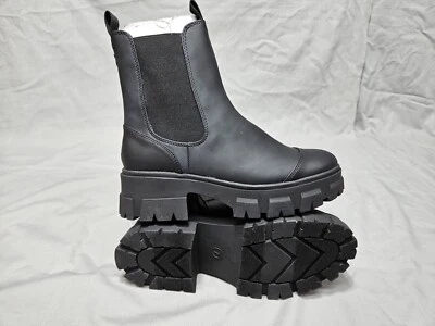 Women's Devan Winter Boots - A New Day - Black Zip up - Image 1 of 4