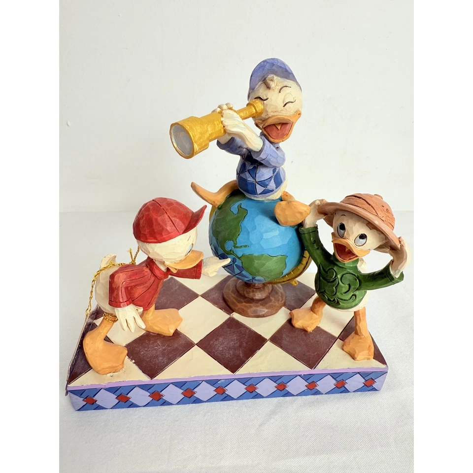 Enesco Multicolor Disney Traditions Navigating Nephews  Figurine 6001286 - Image 1 of 4