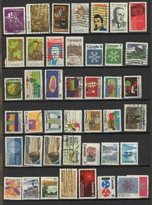 Canada années 70 un lot de 40 timbres oblitérés /TR9999zx - Picture 1 of 1