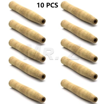 10 PCS 7" Grade A Pure Cork Fly Fishing Rod Building Repair Grip Replacement DIY - Image 1 of 4