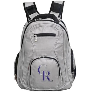Colorado Rockies Laptop Backpack in Gray - Picture 1 of 6