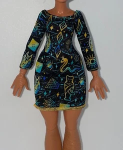 Monster High G3 Golden Glam Beauty Gore-Ganizer Cleo De Nile Doll Outfit Dress - Picture 1 of 5