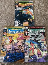 Spider-Woman Vol. 1 # 13, 14, & 15 (Marvel  1979) Featuring The Shroud-VG+
