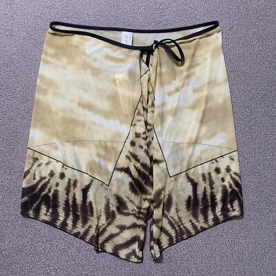 Falda envolvente Profile Cover Up XL marrón playa corbata elástica transparente nueva con etiquetas Foto 1 de 4