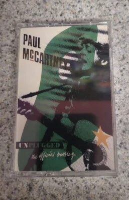 Paul McCartney - Unplugged The Official Bootleg Cassette SEALED - Image 1 of 4