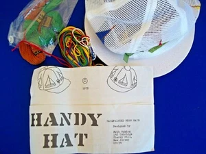 Gorra de punto de aguja vintage para terminar veleros náuticos fecha 1978 práctica sombrero  - Imagen 1 de 12