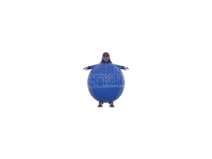 La Fabbrica Di Cioccolato Reaction Action Figura Violet Beauregarde 10 Cm Super7 - Imagen 1 de 3
