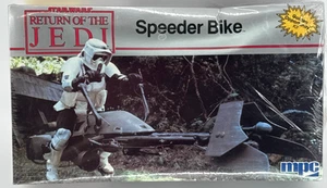 Star Wars ROTJ MPC ERTL Speeder Bicicleta Modelo Kit Sellado De Colección 1990 Raro 4367 - Imagen 1 de 6