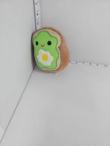 Squishmallows Sinclair Avocado Egg Toast Plush Small 5" Kellytoy Stuffed Toy - Picture 1 of 4