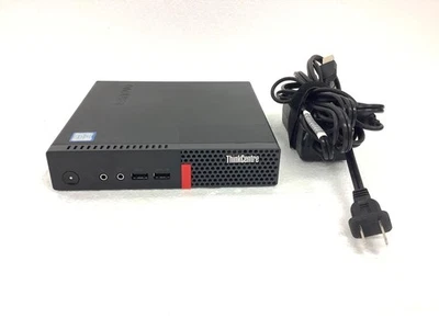 LENOVO THINKCENTRE M910Q I5 7500T 2,7 ГГц 7-го поколения компьютер с 500GB, 8GB, адаптер переменного тока - Изображение 1 из 4