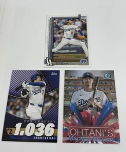 (3) Lot 2025 Bowman Chrome Shohei Ohtani Sho-Time Roki Sasaki - Bild 1 von 5