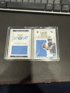 2015 Panini Playbook Dual Patch Autograph Marcus Mariota RC /199 No. 51 - Picture 1 of 4