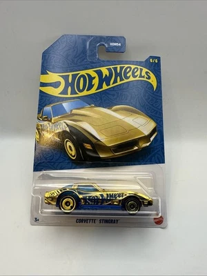 🔥 Hot Wheels 58 Aniversario Gold Chase - Corvette Stingray - 6/6 - 🔥 Foto 1 de 4