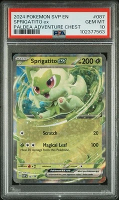 Sprigatito ex 087 Sv: Scarlet & Violet Promo Cards Holo - Image 1 of 3