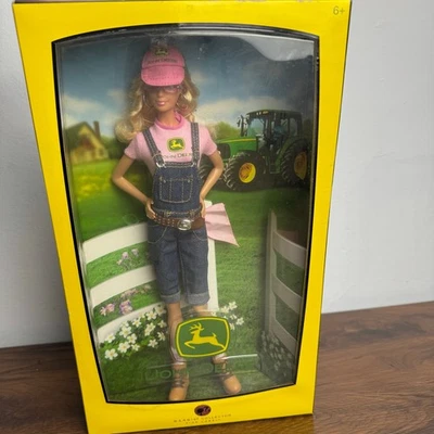 John Deere Barbie Doll Pink Label Collector - Image 1 of 4