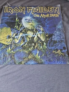 Original IRON MAIDEN - LIVE AFTER DEATH - JAPAN 2LP OBI GATEFOLD EMS-R2635257 - Picture 1 of 24