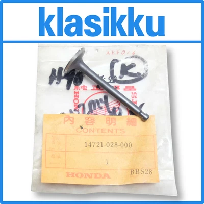 Válvula de escape original para Honda ATC90 CL90 CT90 S90 SL90 ST90 14721-028-000 Foto 1 de 4