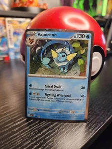 Vaporeon 168 Sv: Scarlet & Violet Promo Cards Holo - Picture 1 of 2