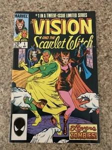 THE VISION AND THE SCARLET WITCH  No 1  BY MARVEL  1985   8.0 - Bild 1 von 5
