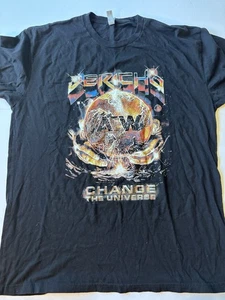 New Chris Jericho AEW “Change The Universe” Wrestling Unisex Adult XL T Shirt - Picture 1 of 5