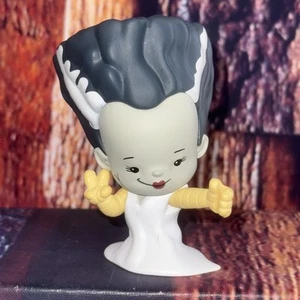 Universal Monsters Bride of Frankenstein Black White Diecast Figure RARE - Picture 1 of 10