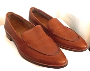 Woman's Aerosoles Dark Tan Eastside Leather Loafers Size 11 NEW - Picture 1 of 4
