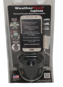 New Weather Tech CupFone Universal Mobile Phone Holder for Auto Cup Holder - Photo 1 sur 4