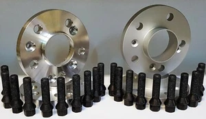 KIT 4 DISTANZIALI RUOTA 12+16mm MERCEDES CLASSE C (W204+W205) + BULLONI BLACK - Imagen 1 de 1