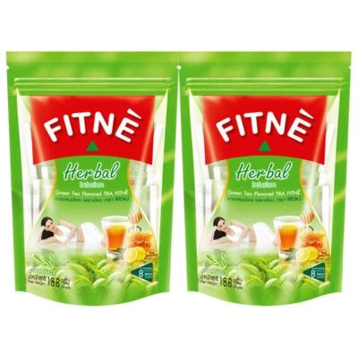 Fitne натуральный травяной настой чай вес зеленый диета детокс тонкий слабительное 2 x пакетики - Изображение 1 из 4
