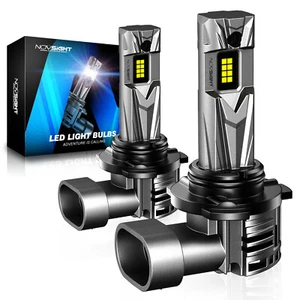 NOVSIGHT 2x 9005 HB3 LED Headlight Kit 70W 18000LM Globes Car Bulb High Low Beam - Picture 1 of 12