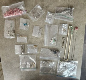 Costume Jewelry Lot 20 Pcs Perfect for Kids Dress Up Fair Condition AS IS - Picture 1 of 15