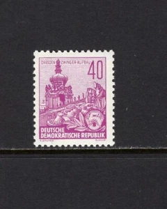 Alemania RDA 1957-58 40pf CASTILLO ZWINGER SC 336 montado sin montar o nunca montado - Imagen 1 de 1