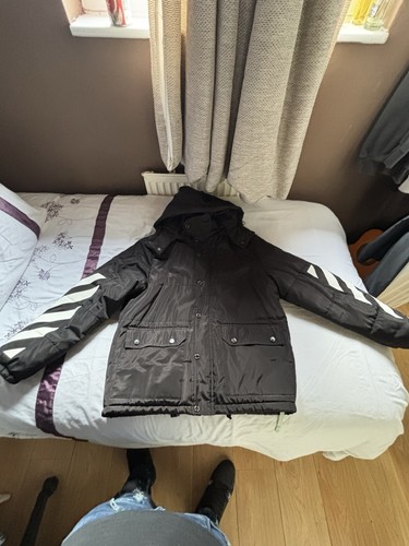 OFF WHITE Cappotto bianco sporco